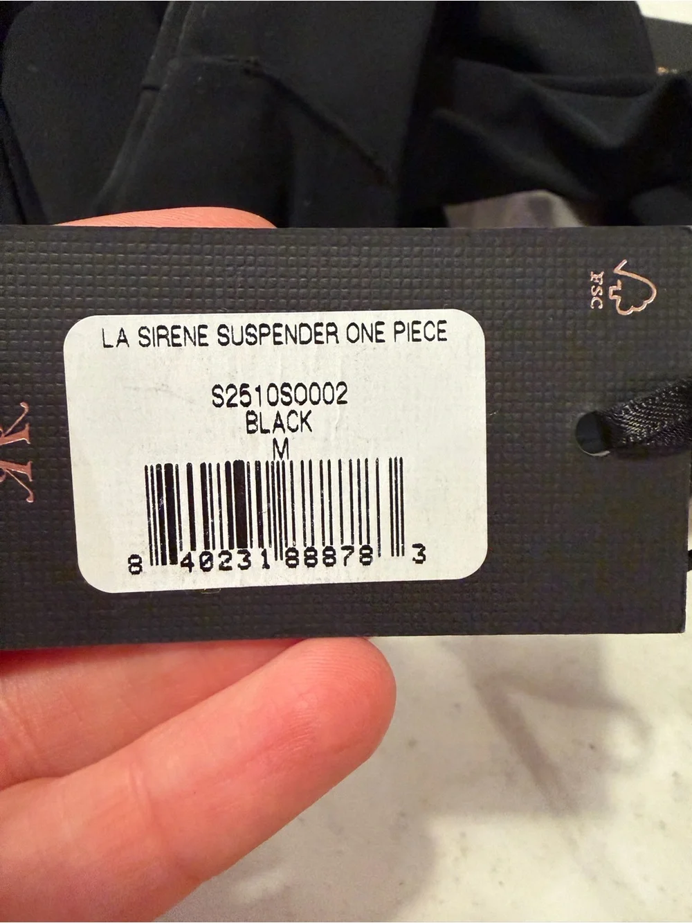 KIKI DE MONTPARNASSE La Sirene Suspender One Piece Swimsuit Size Medium NWT